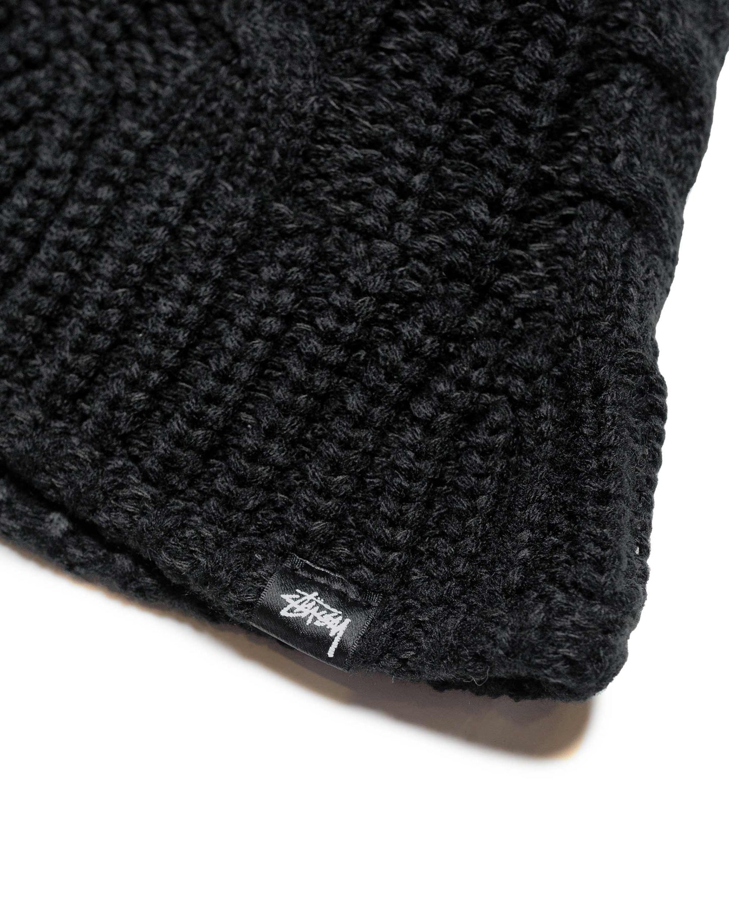 lost & found Stussy Stüssy Cable Knit Bucket Hat Black