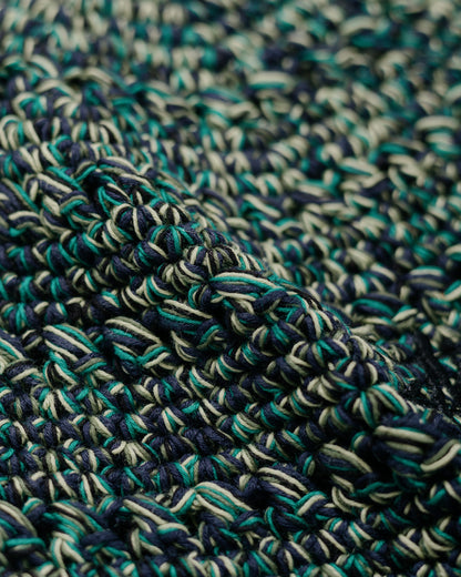 Stüssy Hemp Stock Knit Bucket Hat Multi Green