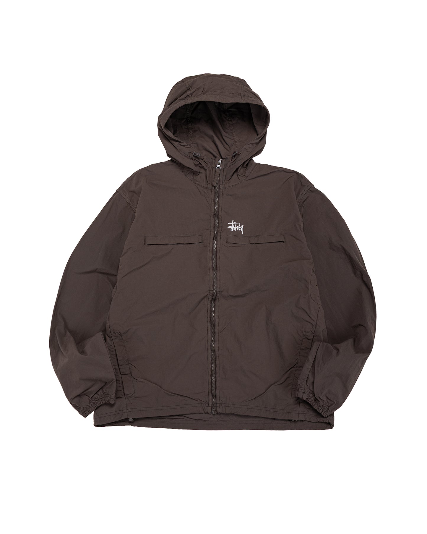 lost & found Stussy Stüssy Lightweight Hooded Jacket Brown