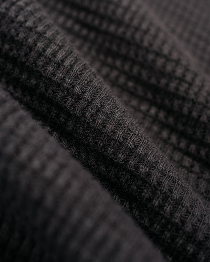 Stüssy Lightweight Thermal Hoodie Faded Black