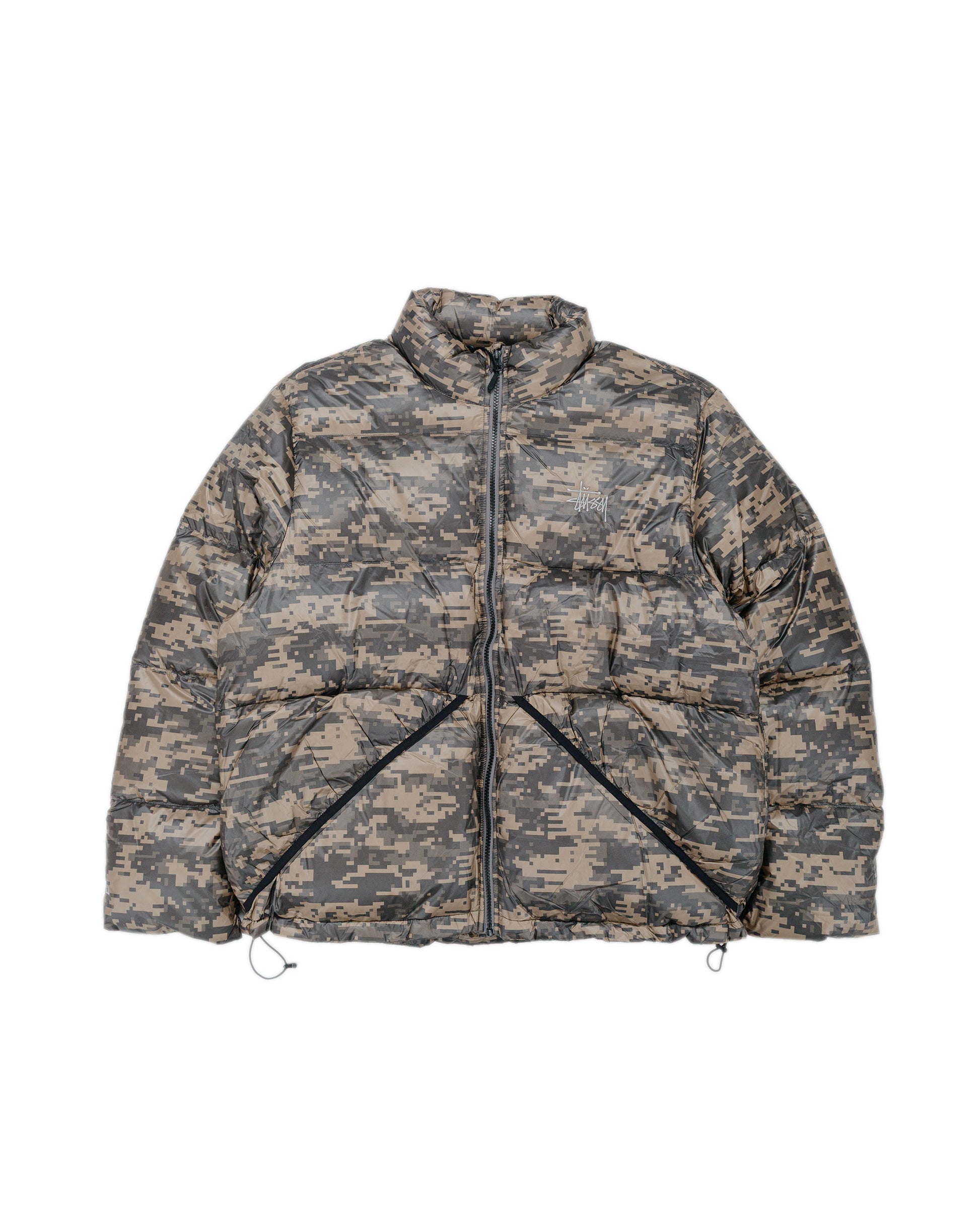 lost & found Stussy Stüssy Micro Ripstop Down Jacket Jet Digi Camo