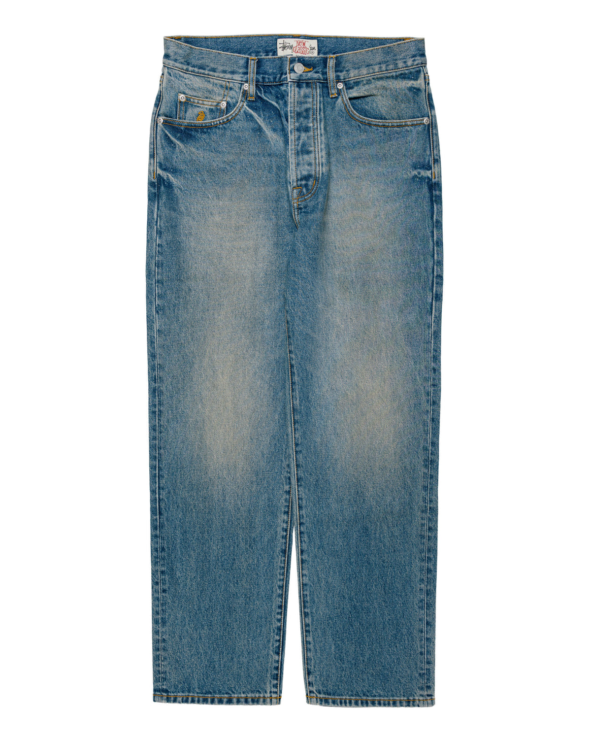 Stüssy New Classic Jeans Denim Dark Wash Indigo