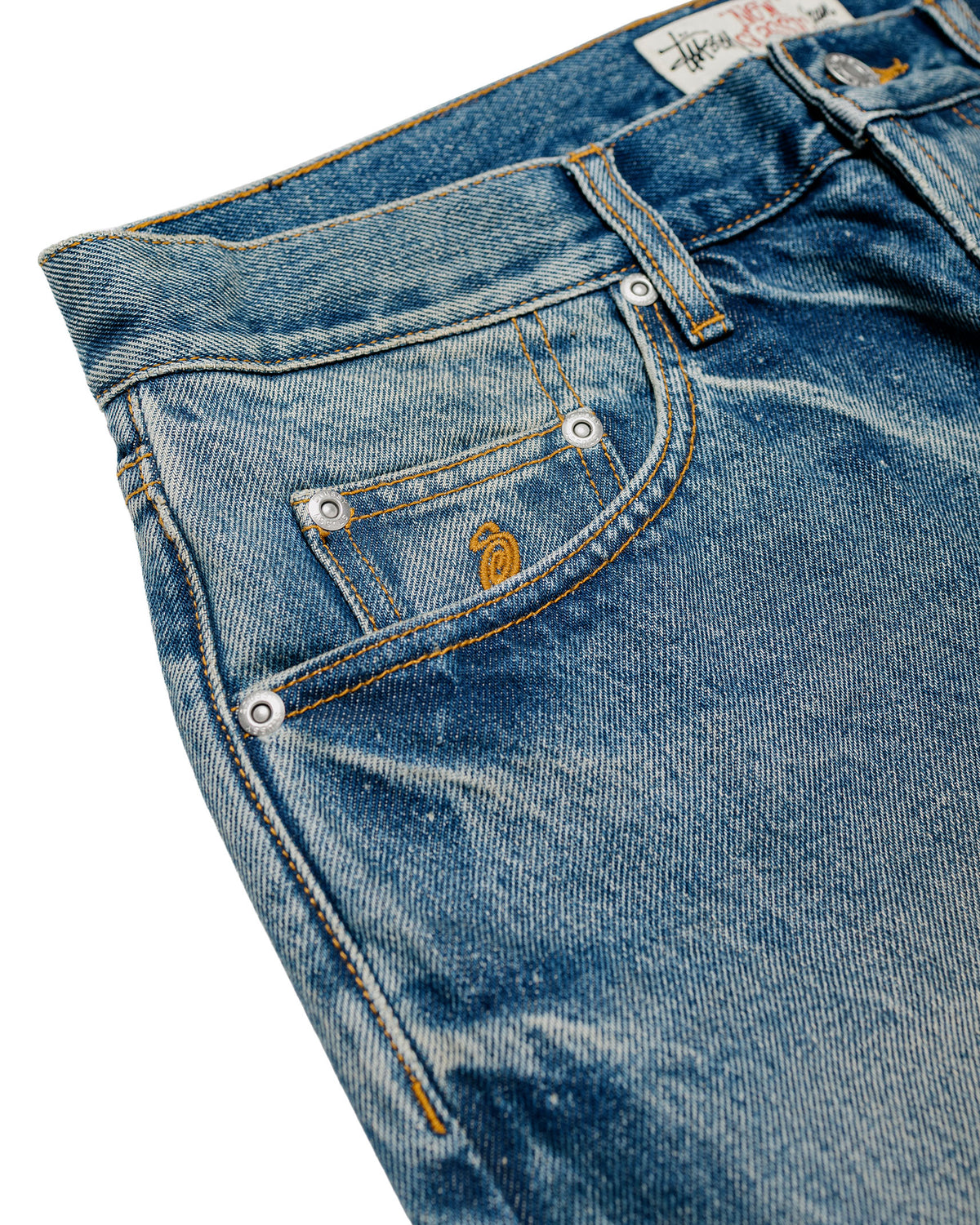 Stüssy New Classic Jeans Denim Dark Wash Indigo