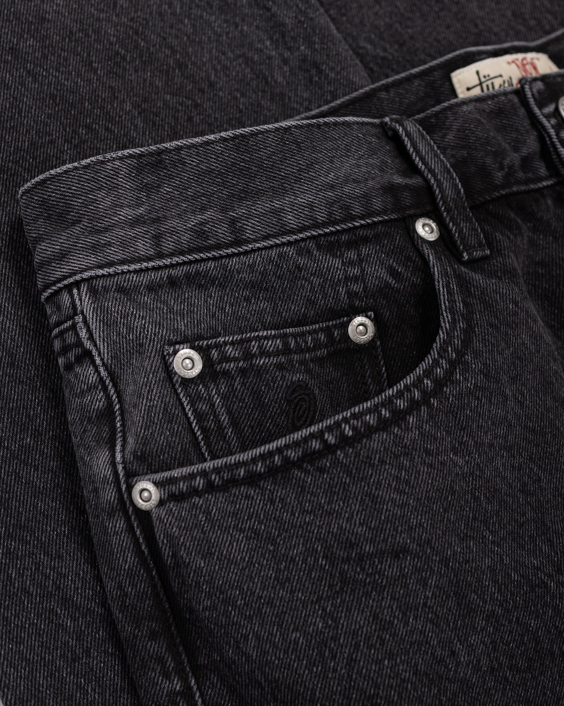lost & found Stussy Stüssy New Classic Jeans Denim Vintage Black