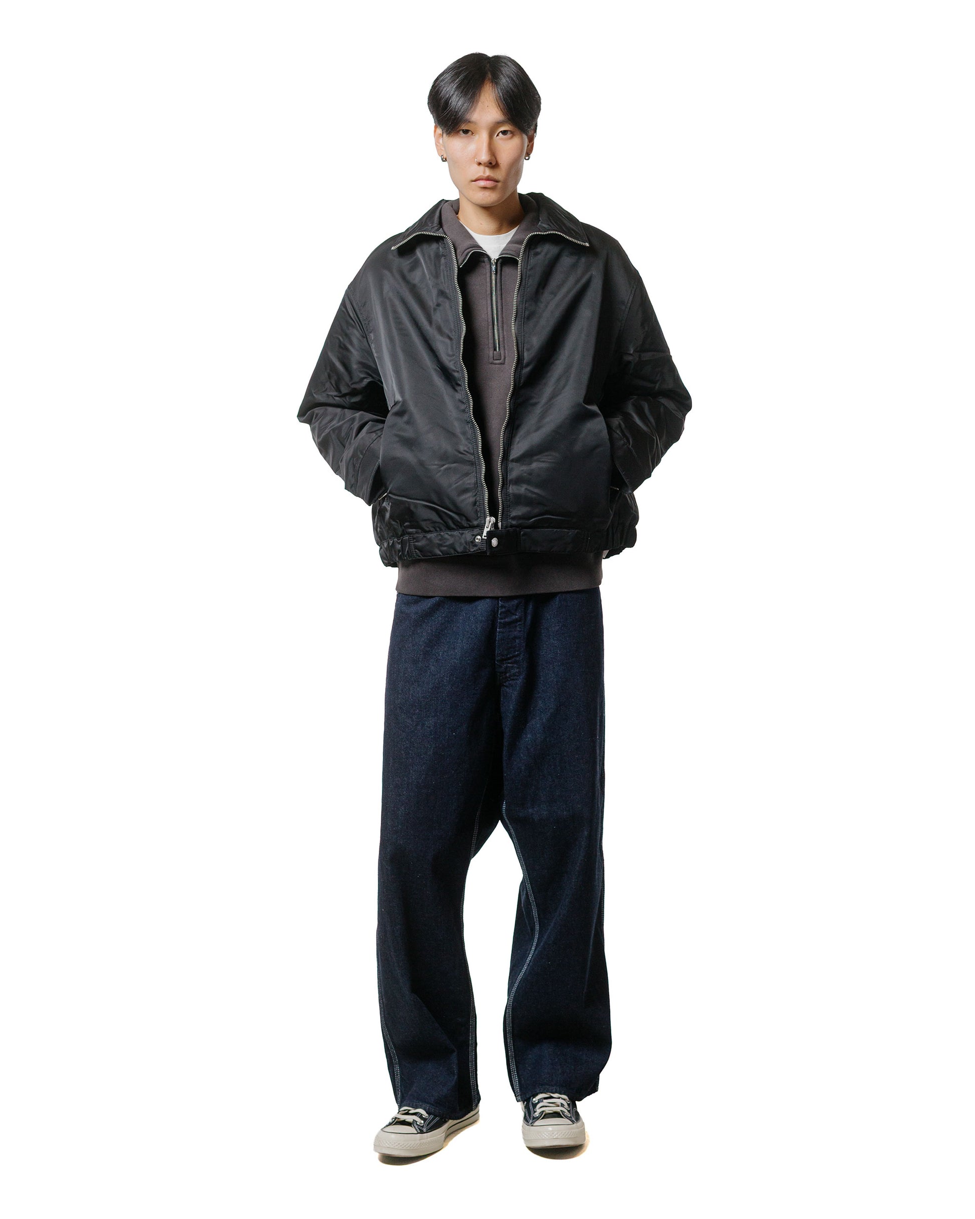 lost & found Stussy Stüssy Pile Lined Zip Jacket Black