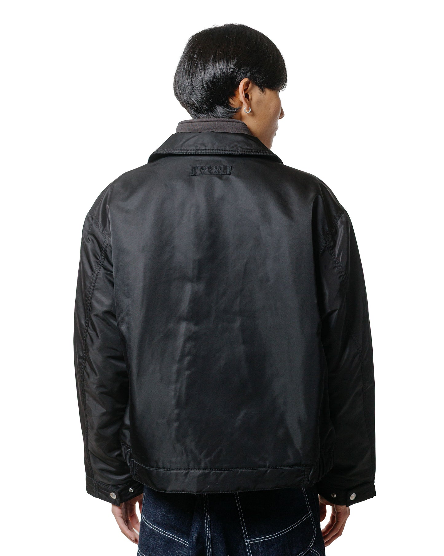lost & found Stussy Stüssy Pile Lined Zip Jacket Black