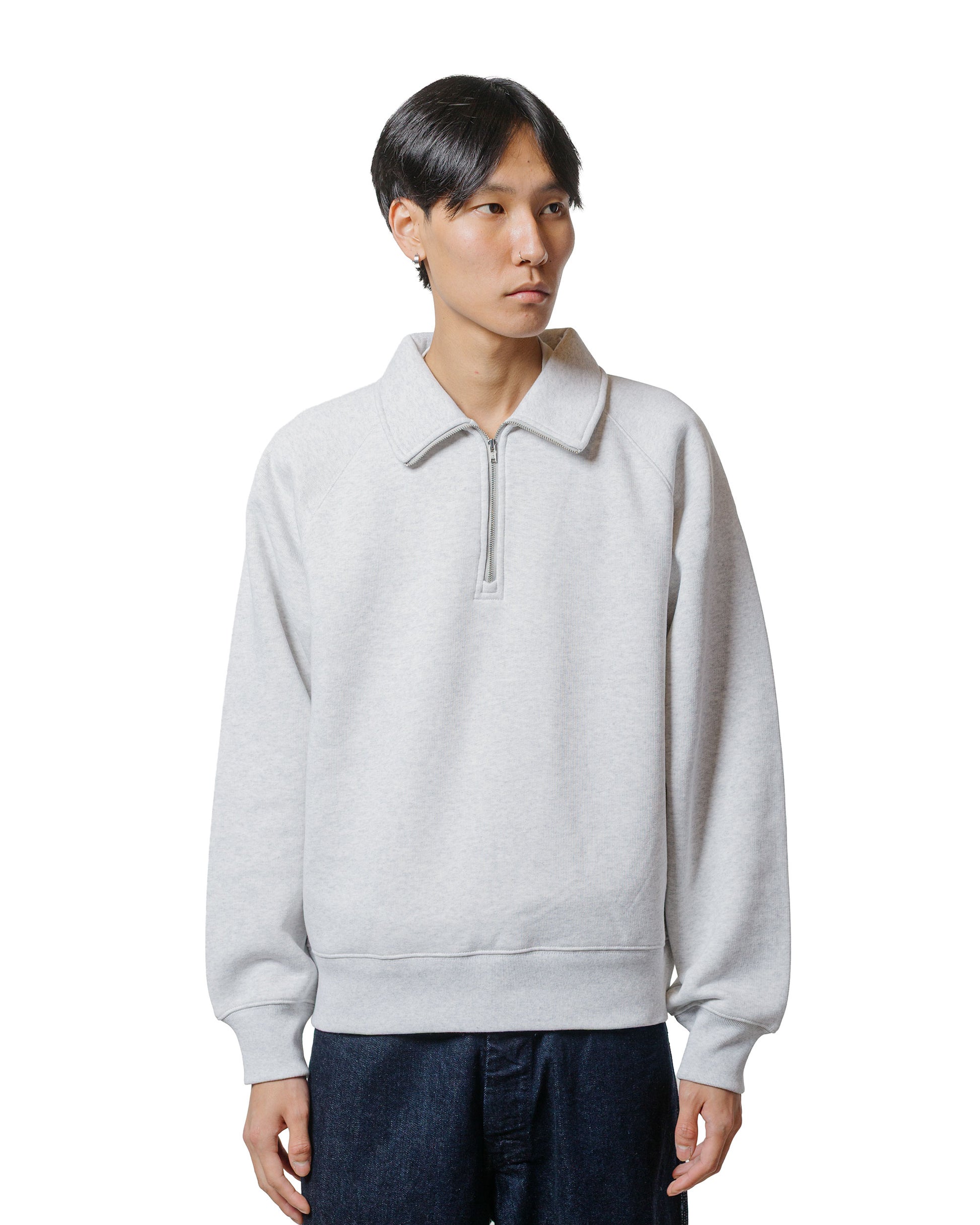 lost & found Stussy Stüssy Relaxed Half Zip Ash Heather