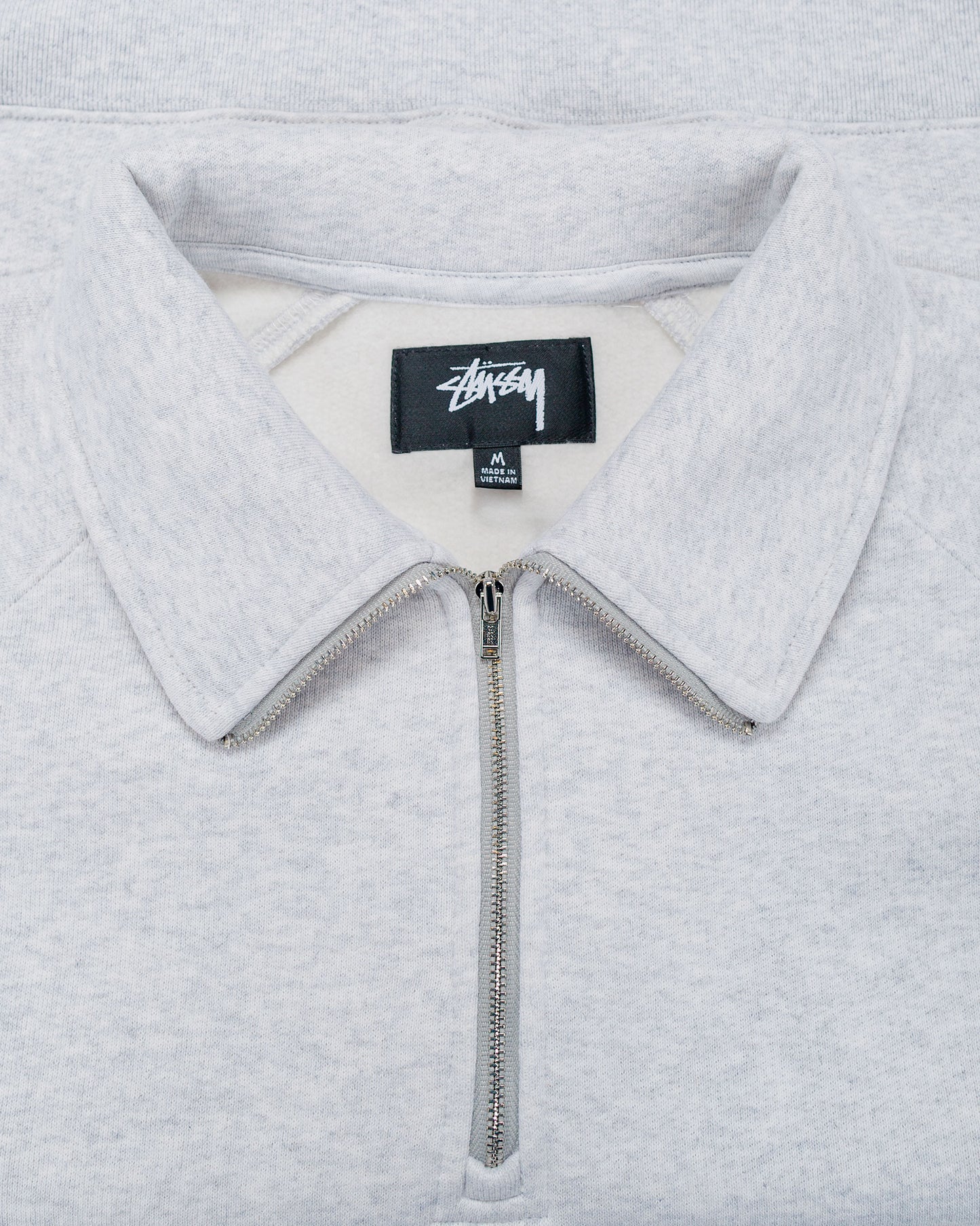lost & found Stussy Stüssy Relaxed Half Zip Ash Heather