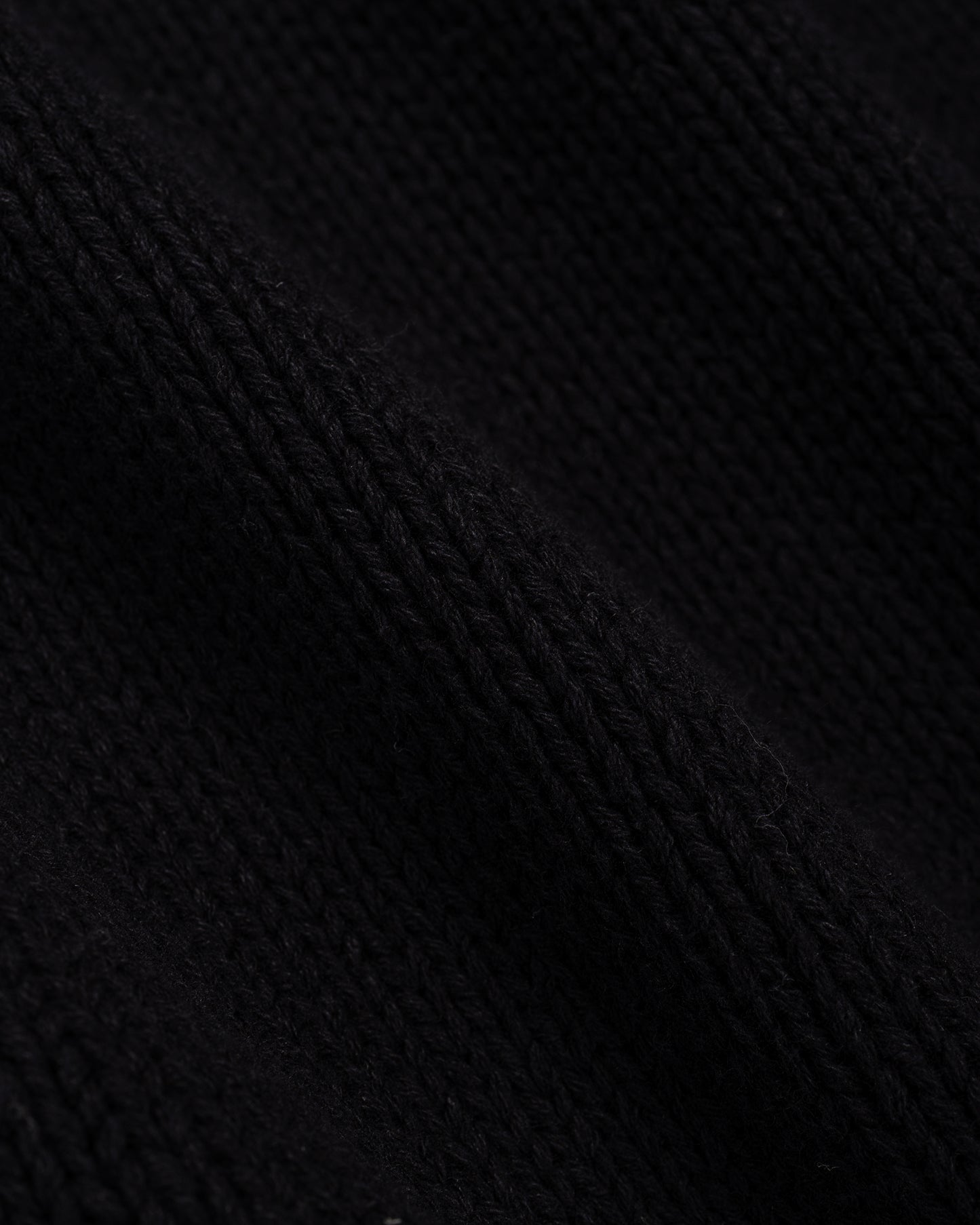 lost & found Stussy Stüssy Roll V Neck Sweater Black