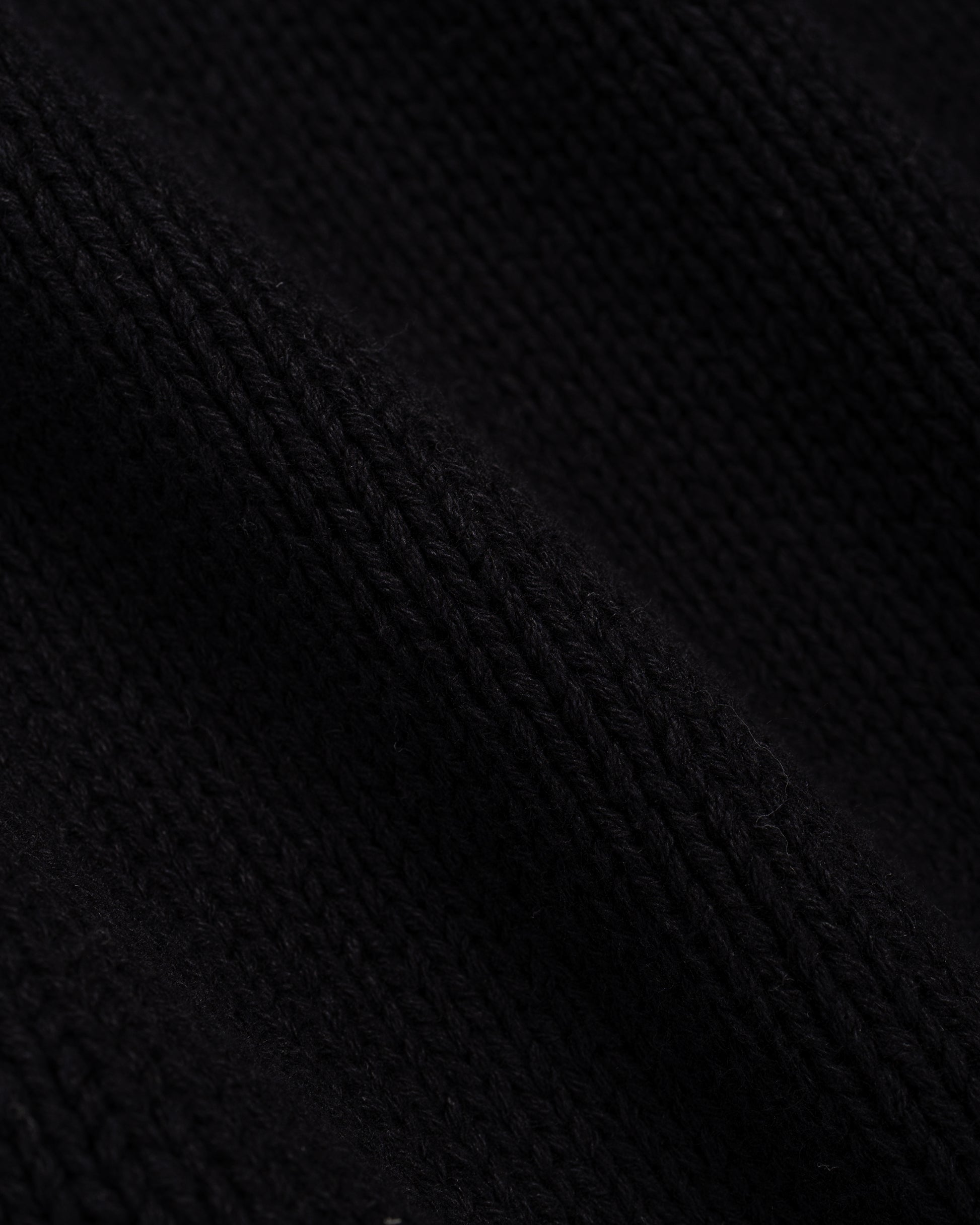 lost & found Stussy Stüssy Roll V Neck Sweater Black