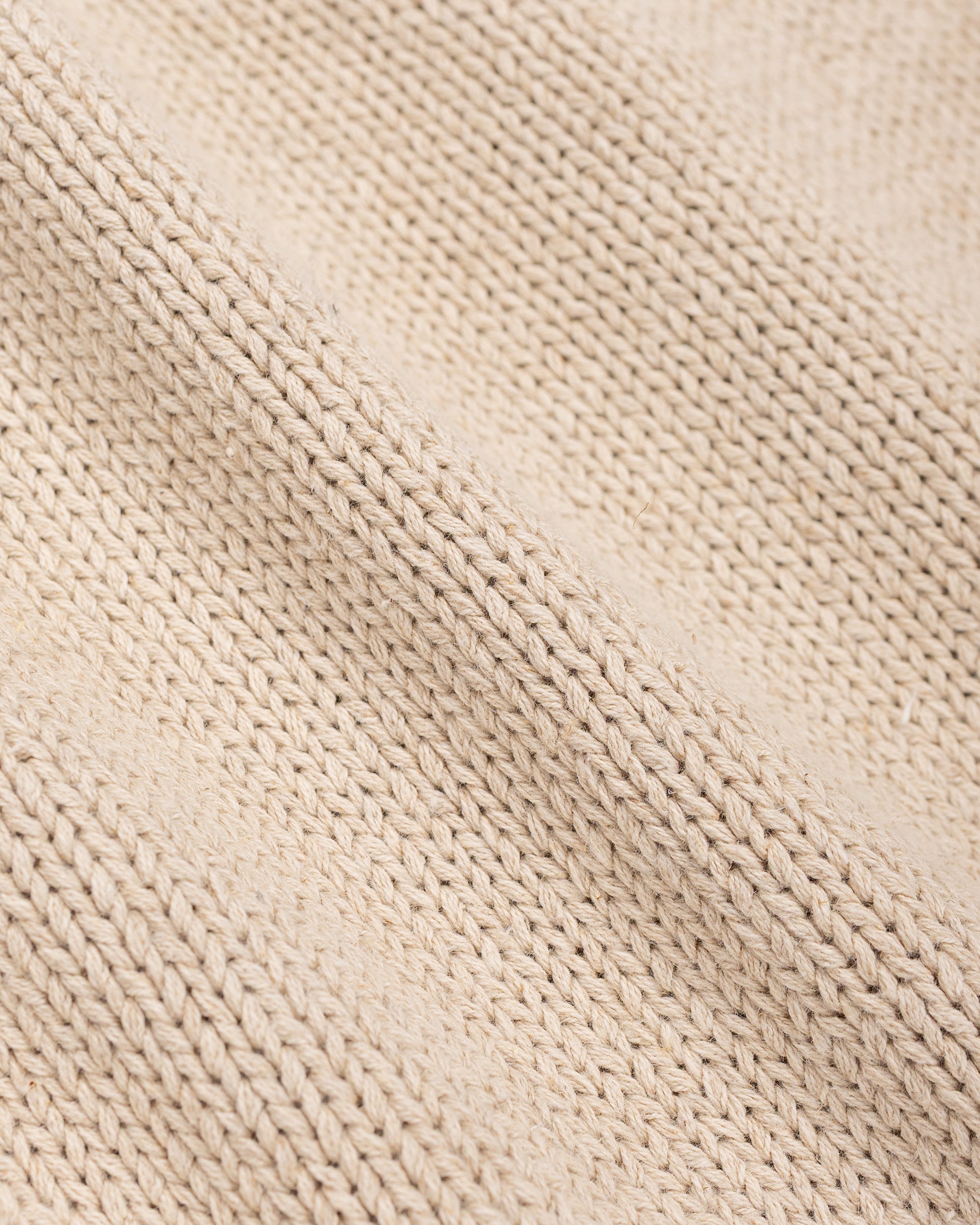lost & found Stussy Stüssy Roll V Neck Sweater Oatmeal