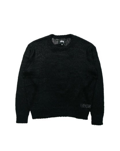 lost & found Stussy Stüssy S Loose Knit Sweater Black
