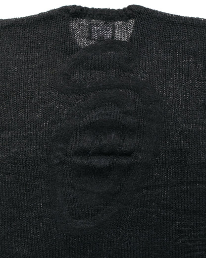 lost & found Stussy Stüssy S Loose Knit Sweater Black