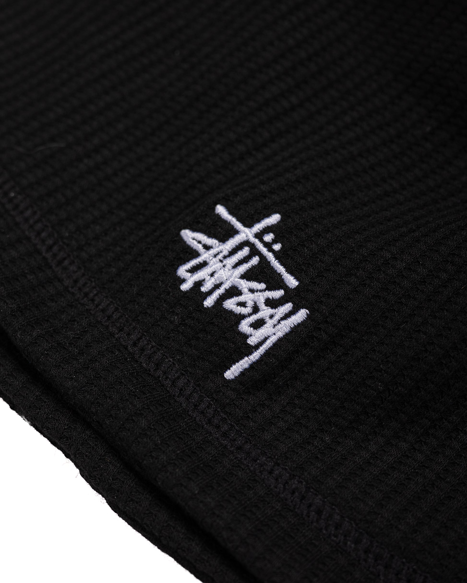 lost & found Stussy Stüssy Skullcap Waffle Black