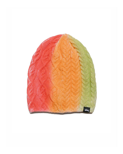 lost & found Stussy Stüssy Spray Multi Knit Beanie Orange Multi
