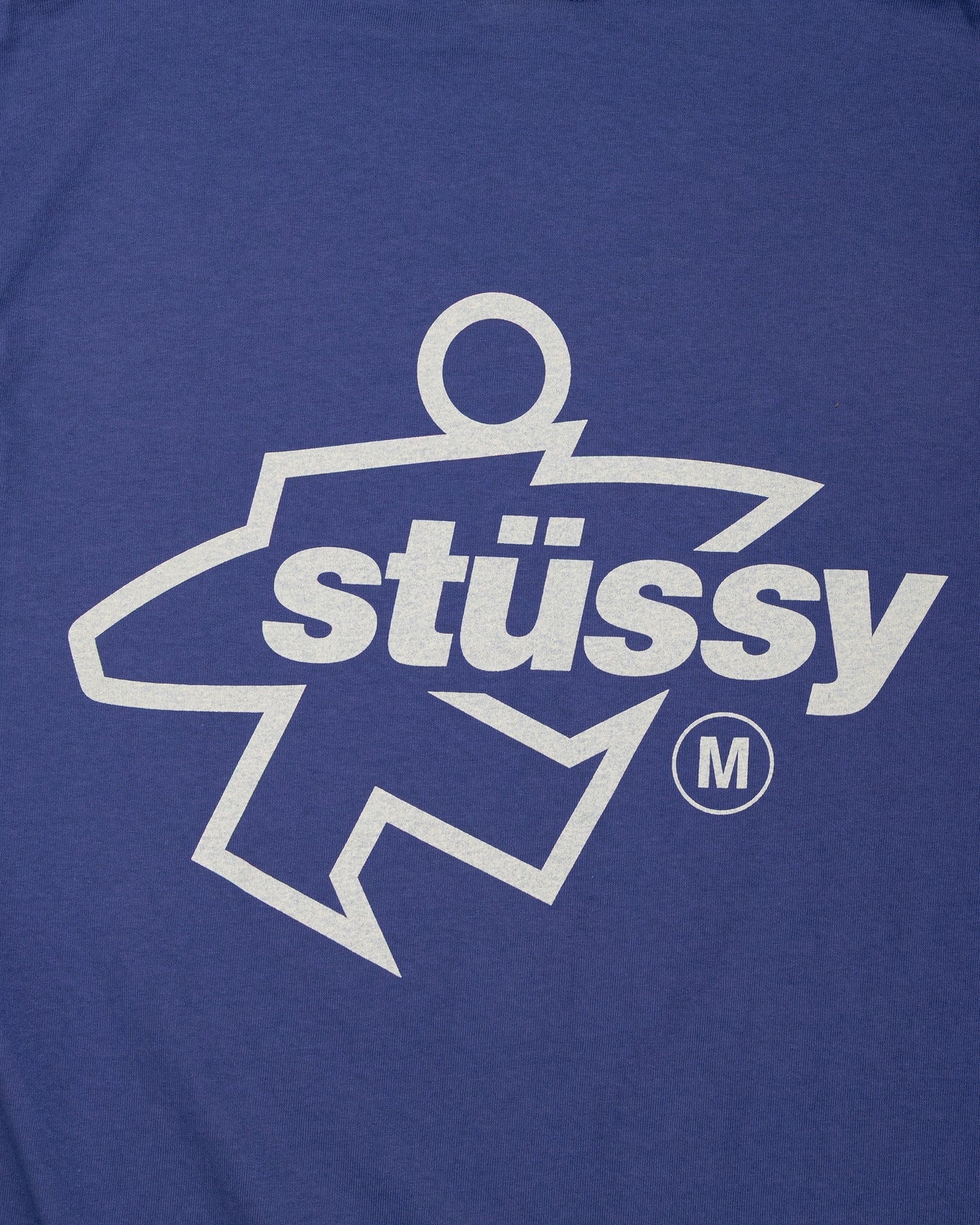 lost & found Stussy Stüssy Surf Size Pigment Dyed Tee Indigo