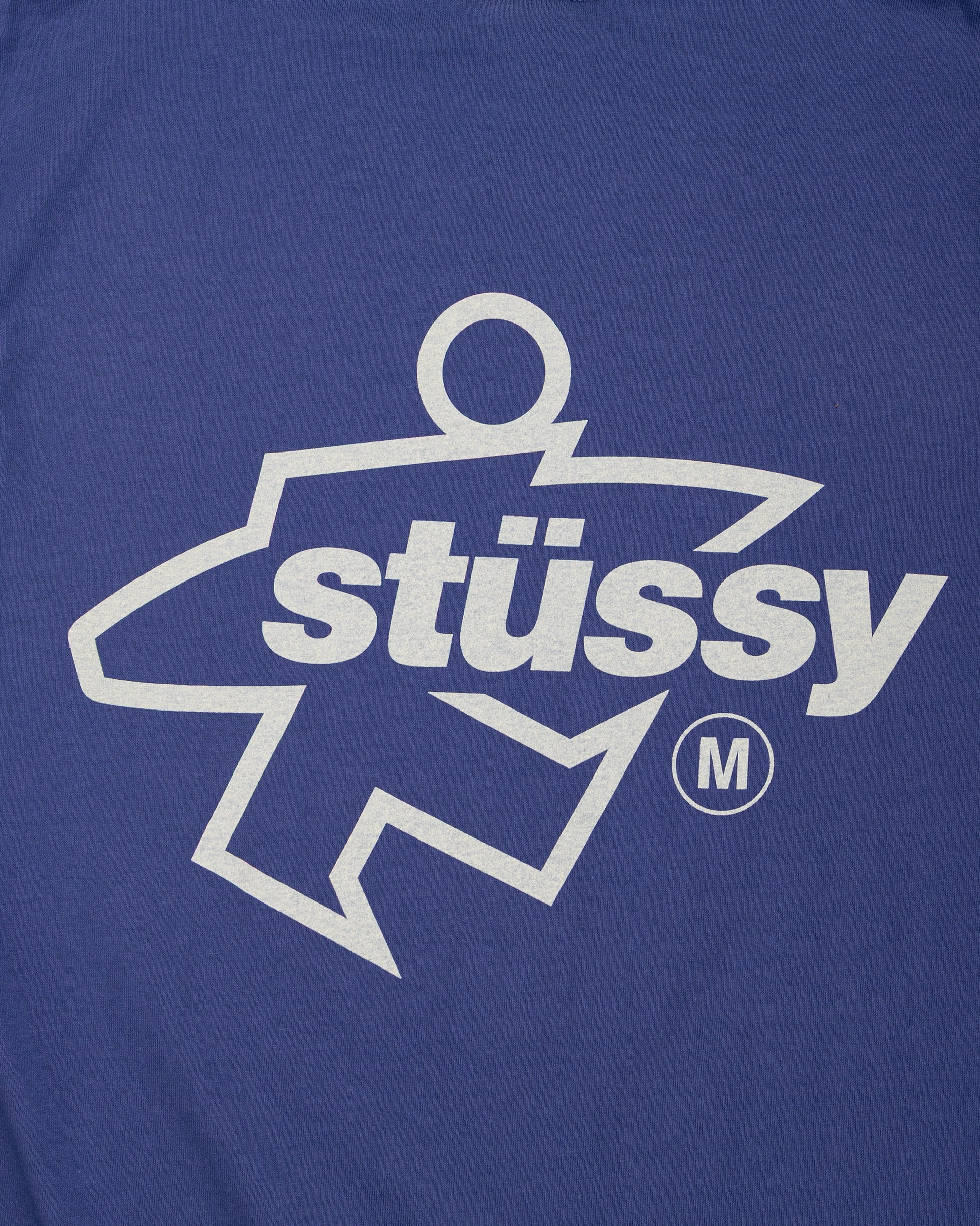 lost & found Stussy Stüssy Surf Size Pigment Dyed Tee Indigo