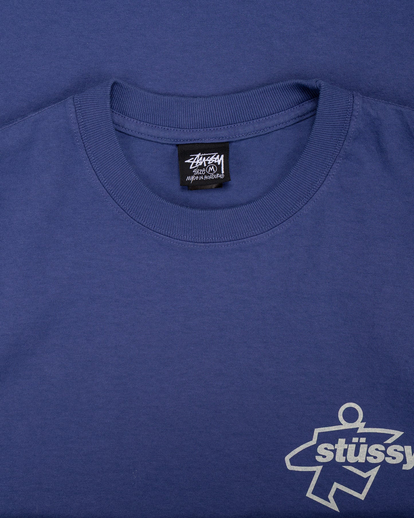 lost & found Stussy Stüssy Surf Size Pigment Dyed Tee Indigo