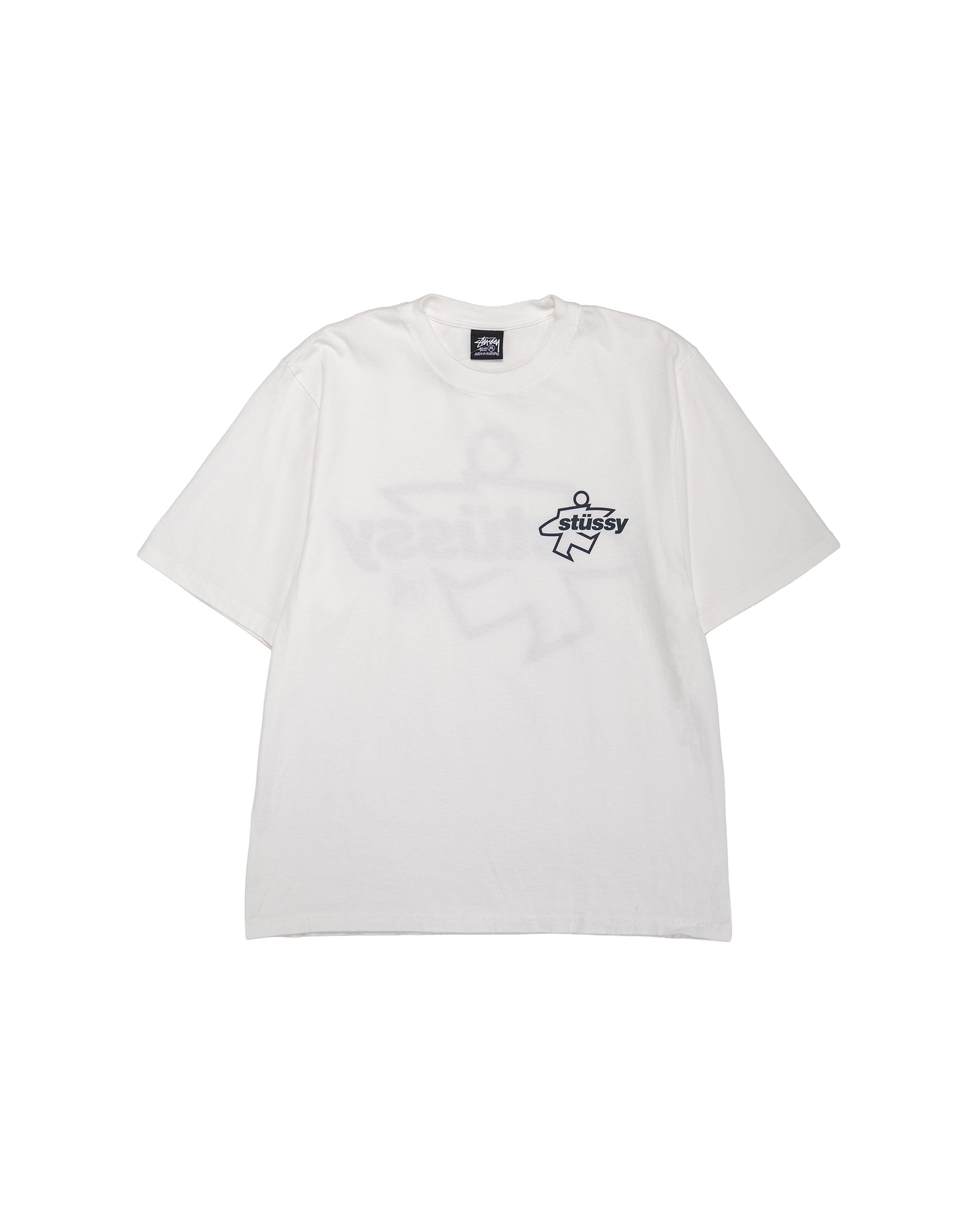 lost & found Stussy Stüssy Surf Size Pigment Dyed Tee Natural