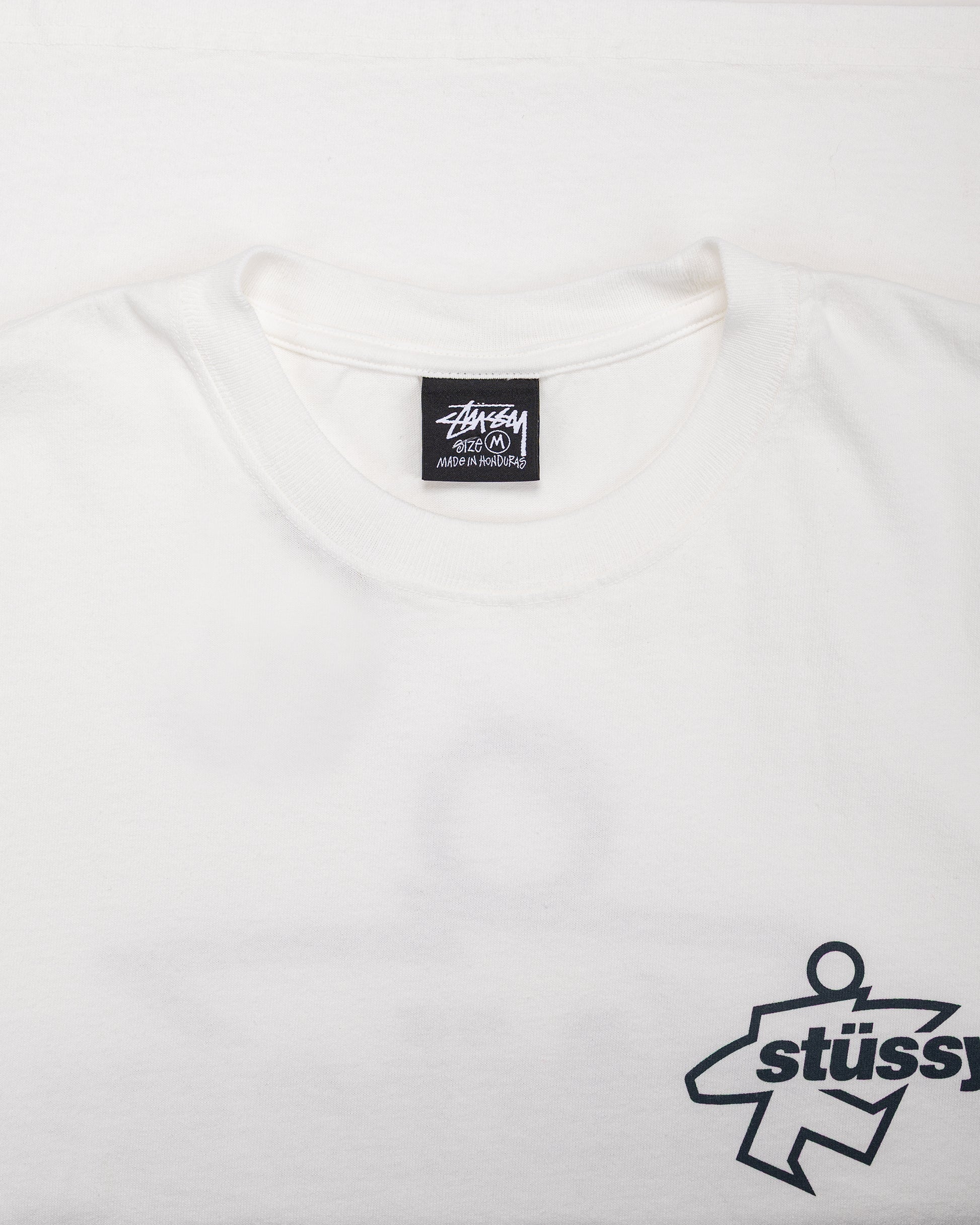 lost & found Stussy Stüssy Surf Size Pigment Dyed Tee Natural