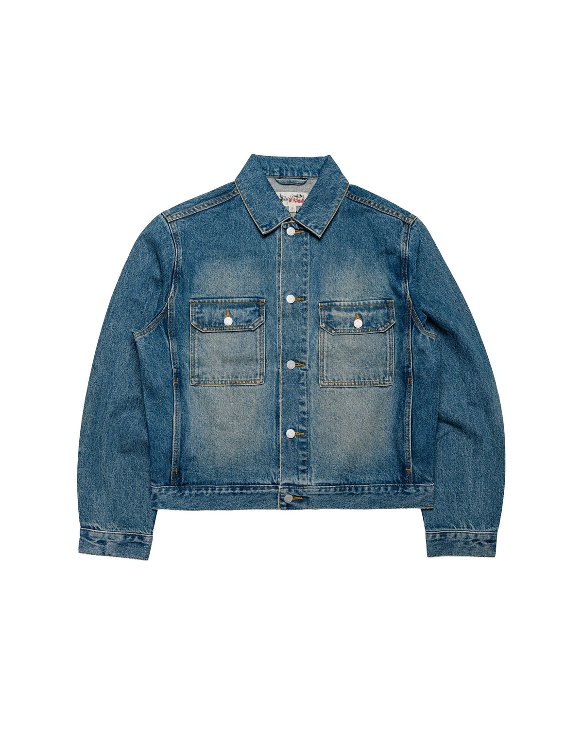 Stüssy Trucker Denim Dark Wash Indigo