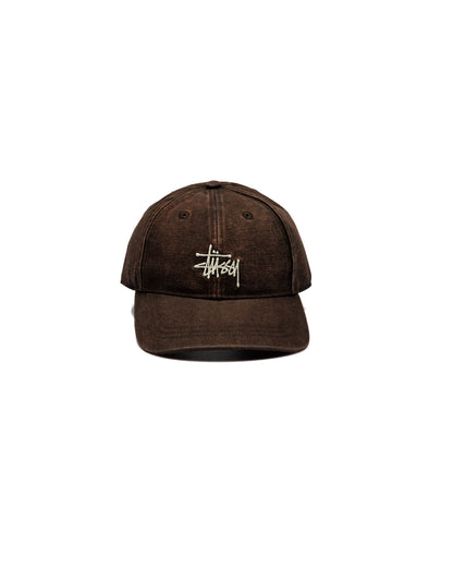Stüssy Washed Basic Stüssy Cap Brown