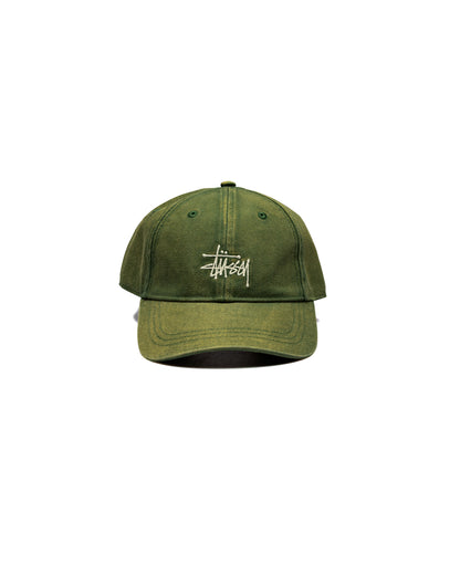 Stüssy Washed Basic Stüssy Cap Pine