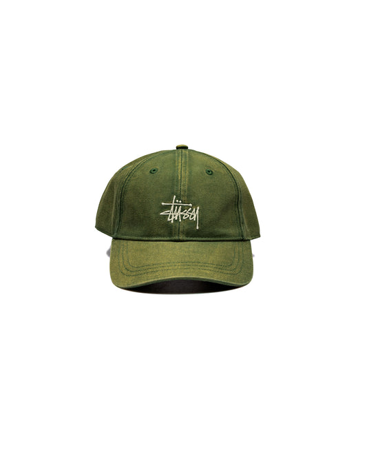 Stüssy Washed Basic Stüssy Cap Pine