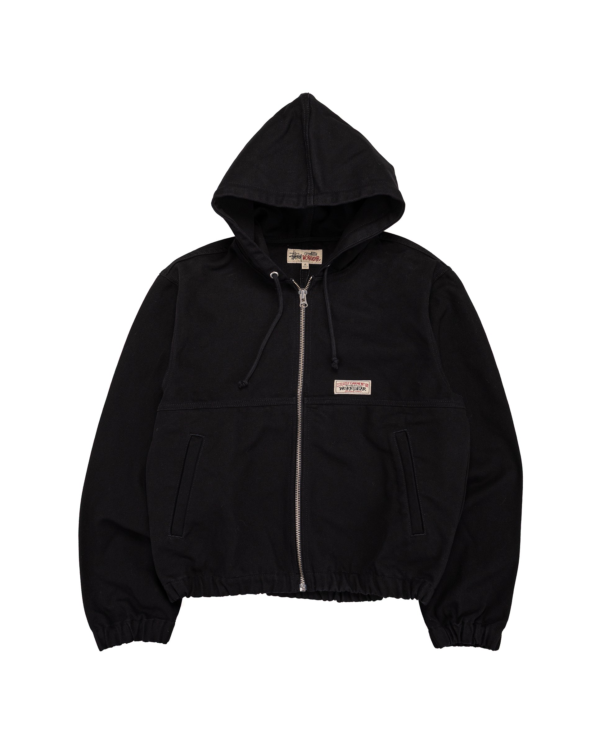 lost & found Stussy Stüssy Work Jacket Unlined Canvas Black