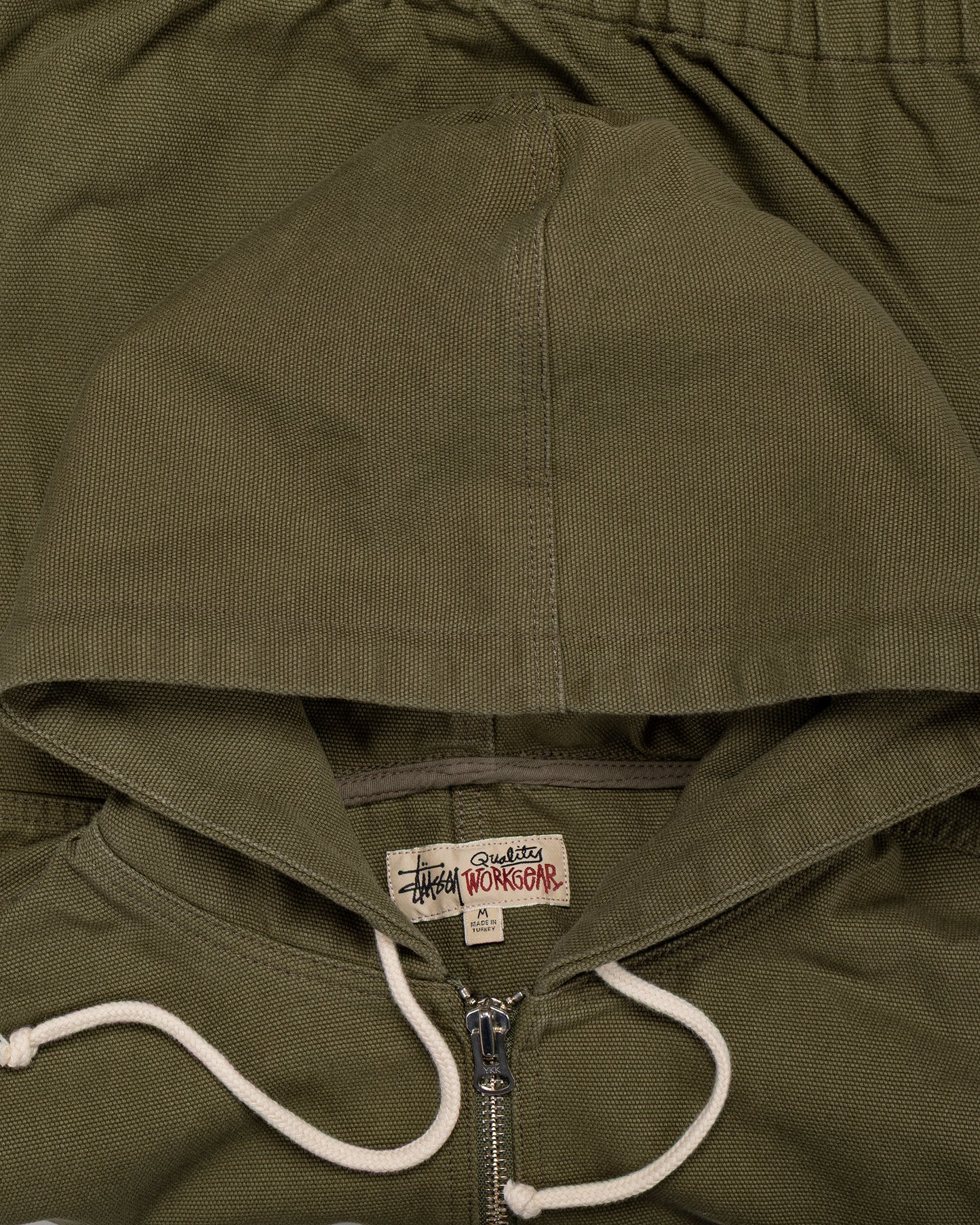 lost & found Stussy Stüssy Work Jacket Unlined Canvas Olive