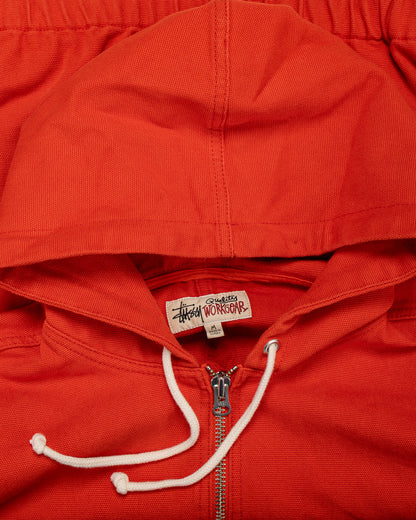 lost & found Stussy Stüssy Work Jacket Unlined Canvas Red