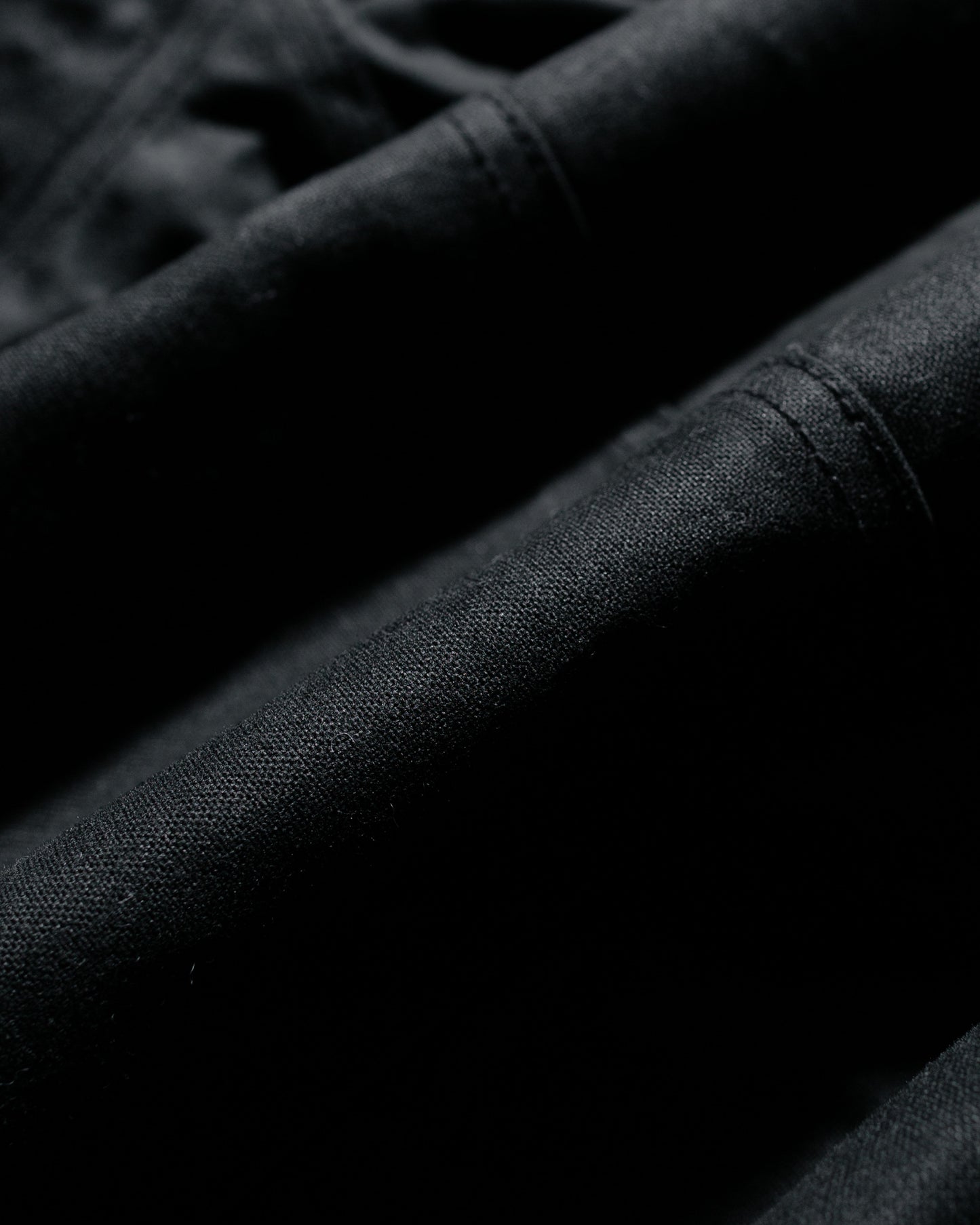 lost & found Stussy Stüssy Work Jacket Waxed Cotton Black