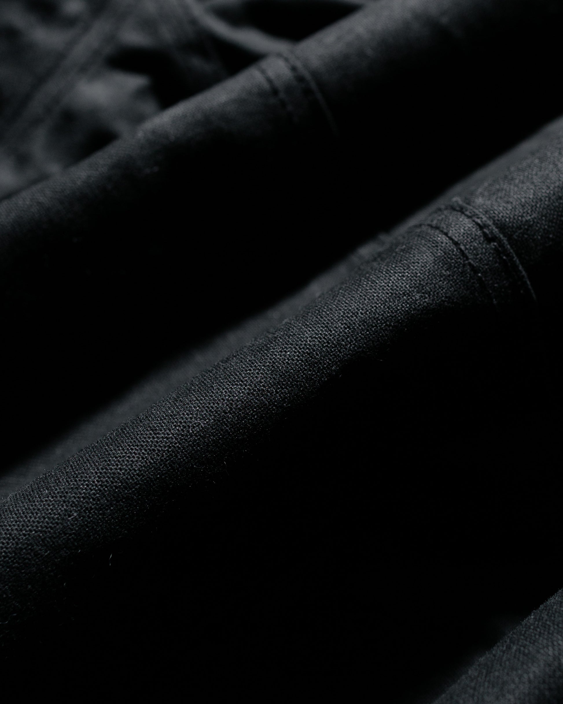 lost & found Stussy Stüssy Work Jacket Waxed Cotton Black