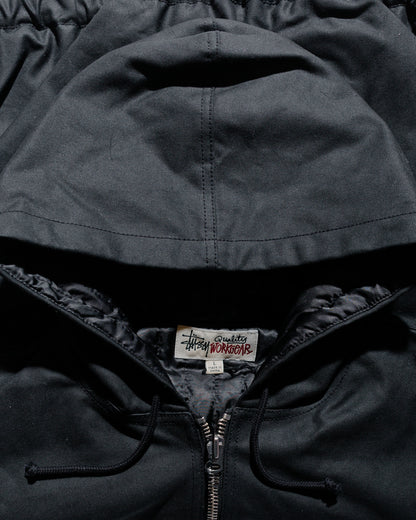 lost & found Stussy Stüssy Work Jacket Waxed Cotton Black