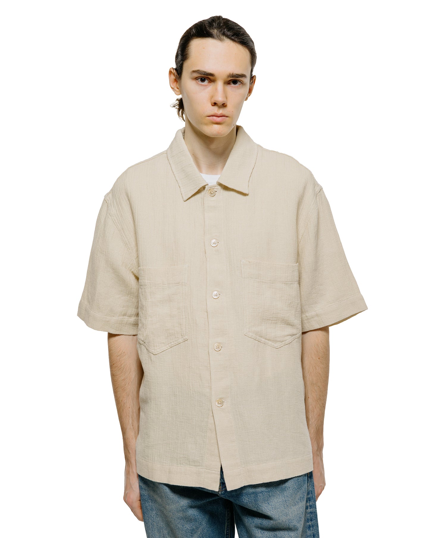 lost & found Sunflower Sunflower Adam Shirt 010 Off White