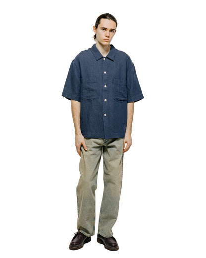 lost & found Sunflower Sunflower Adam Shirt 200 Navy