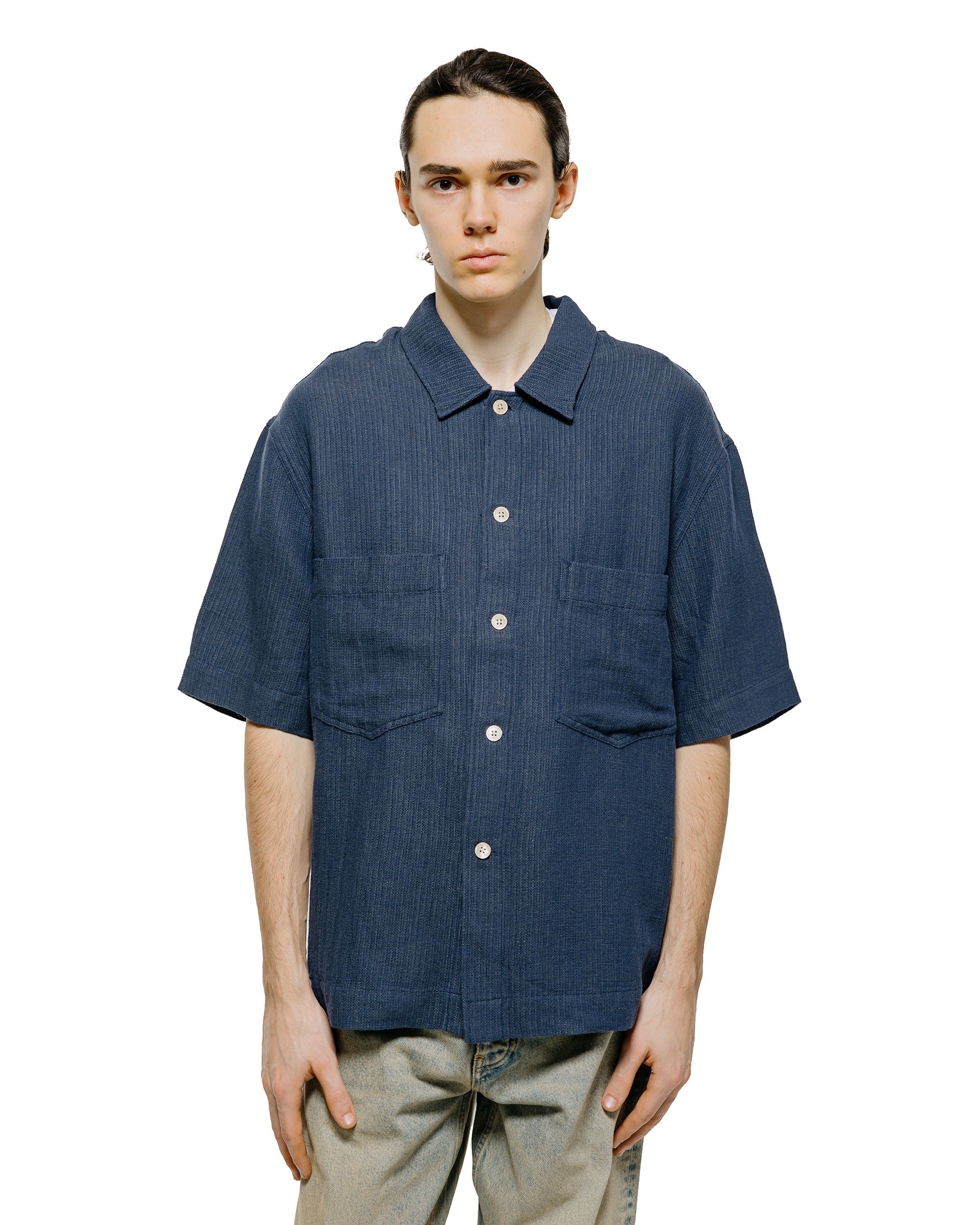 lost & found Sunflower Sunflower Adam Shirt 200 Navy