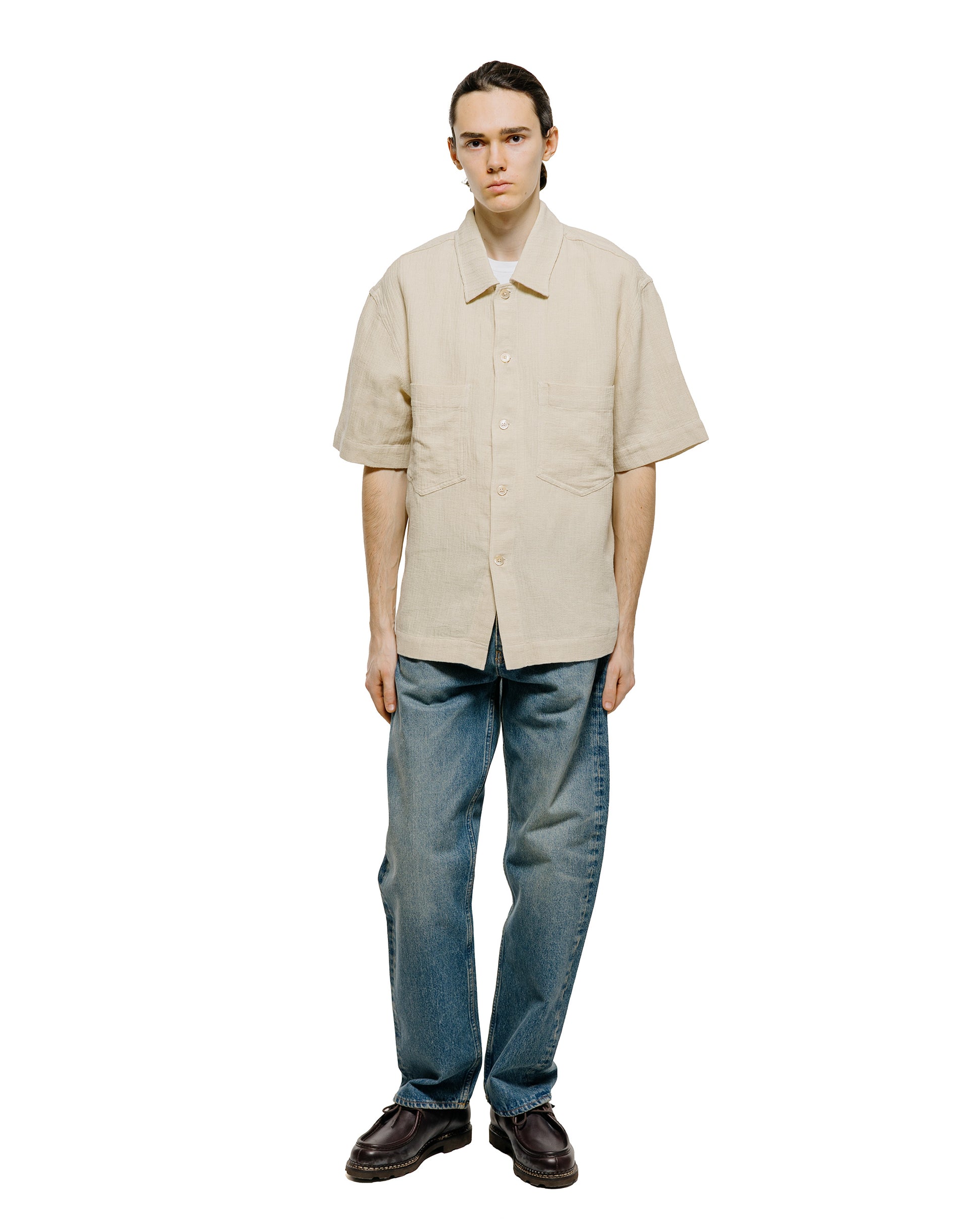 lost & found Sunflower Sunflower Adam Shirt 010 Off White