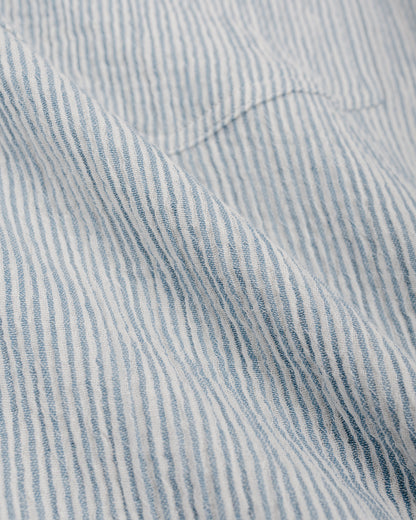 lost & found Sunflower Sunflower Adam Shirt Stripe 210 Blue