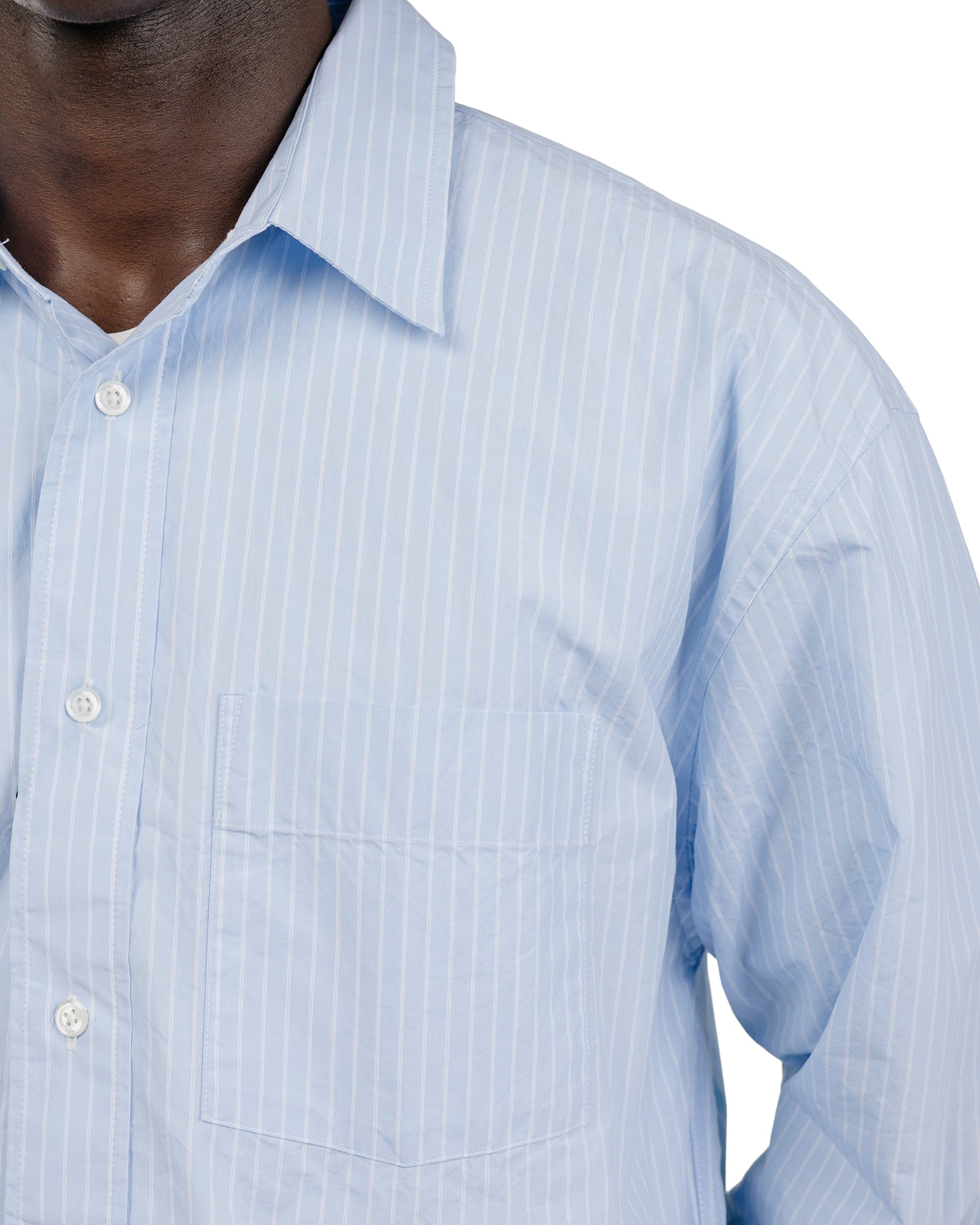 Sunflower New Base Shirt Striped 210 Blue