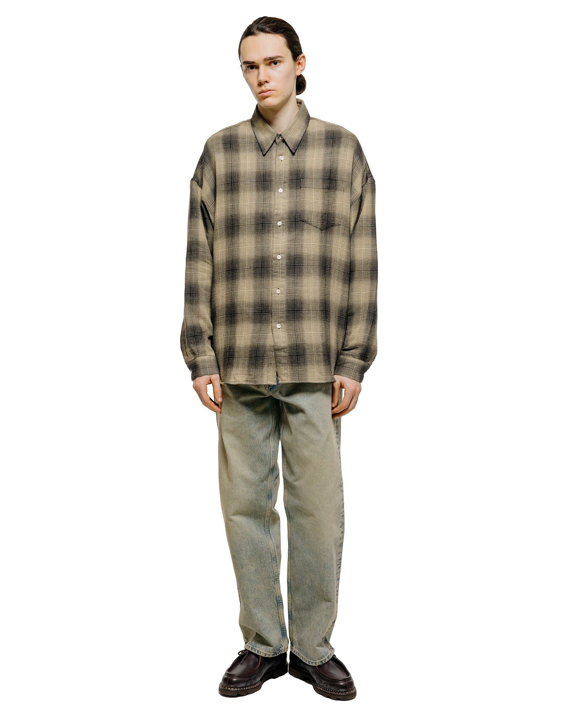 lost & found Sunflower Sunflower Stable Shirt 150 Khaki