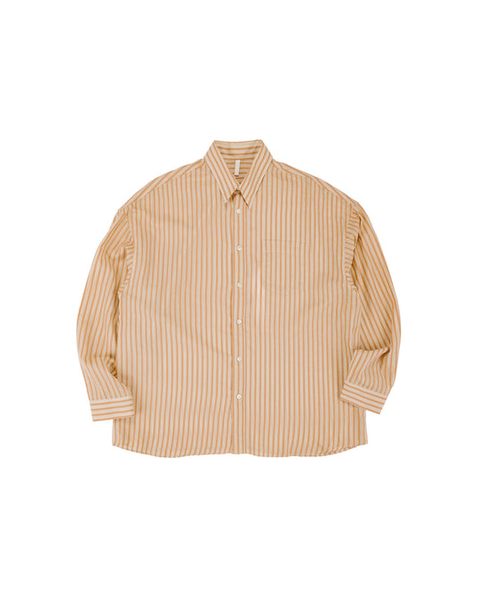 lost & found Sunflower Sunflower Stable Shirt 170 Brown Stripe
