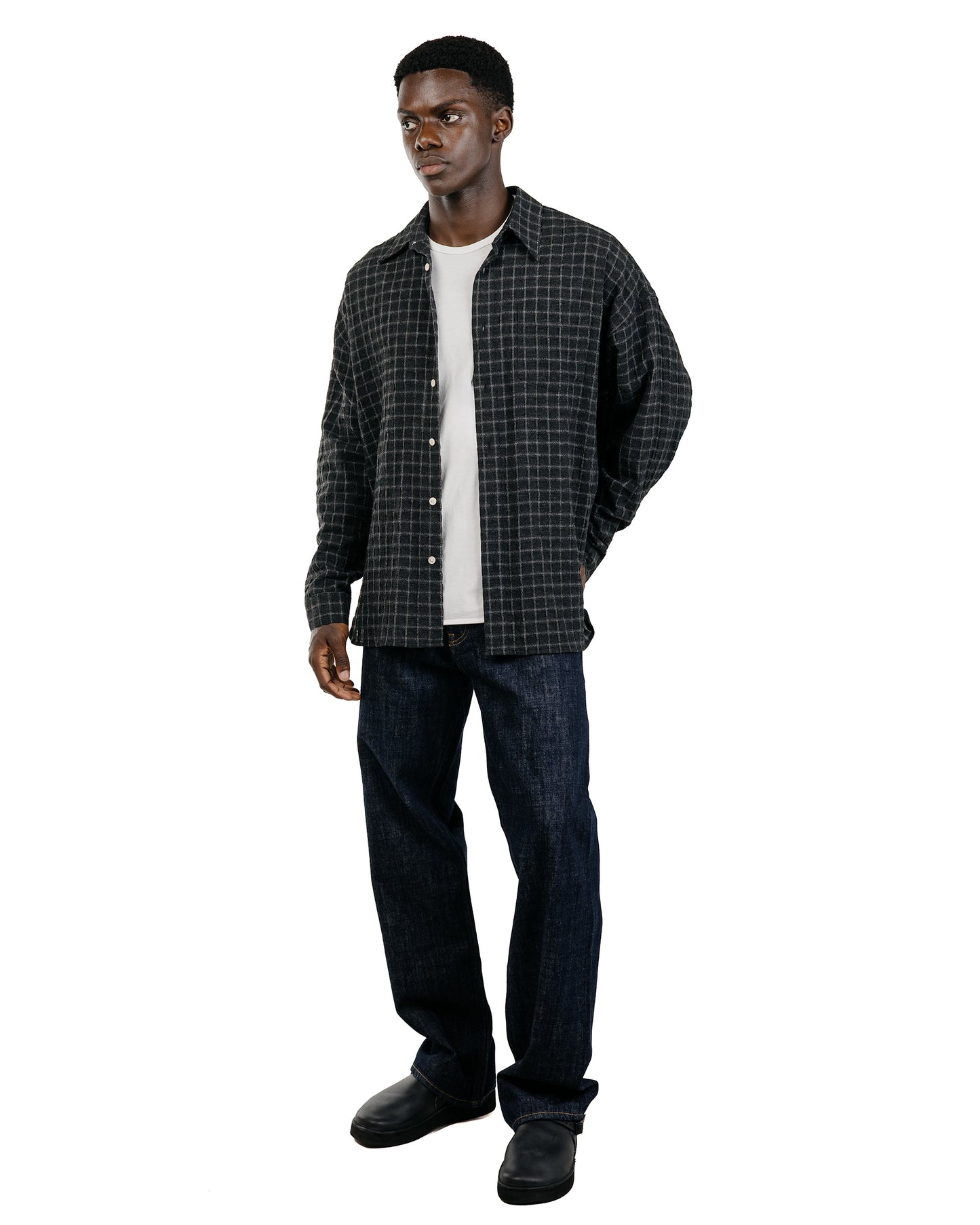 lost & found Sunflower Sunflower Stable Shirt Black