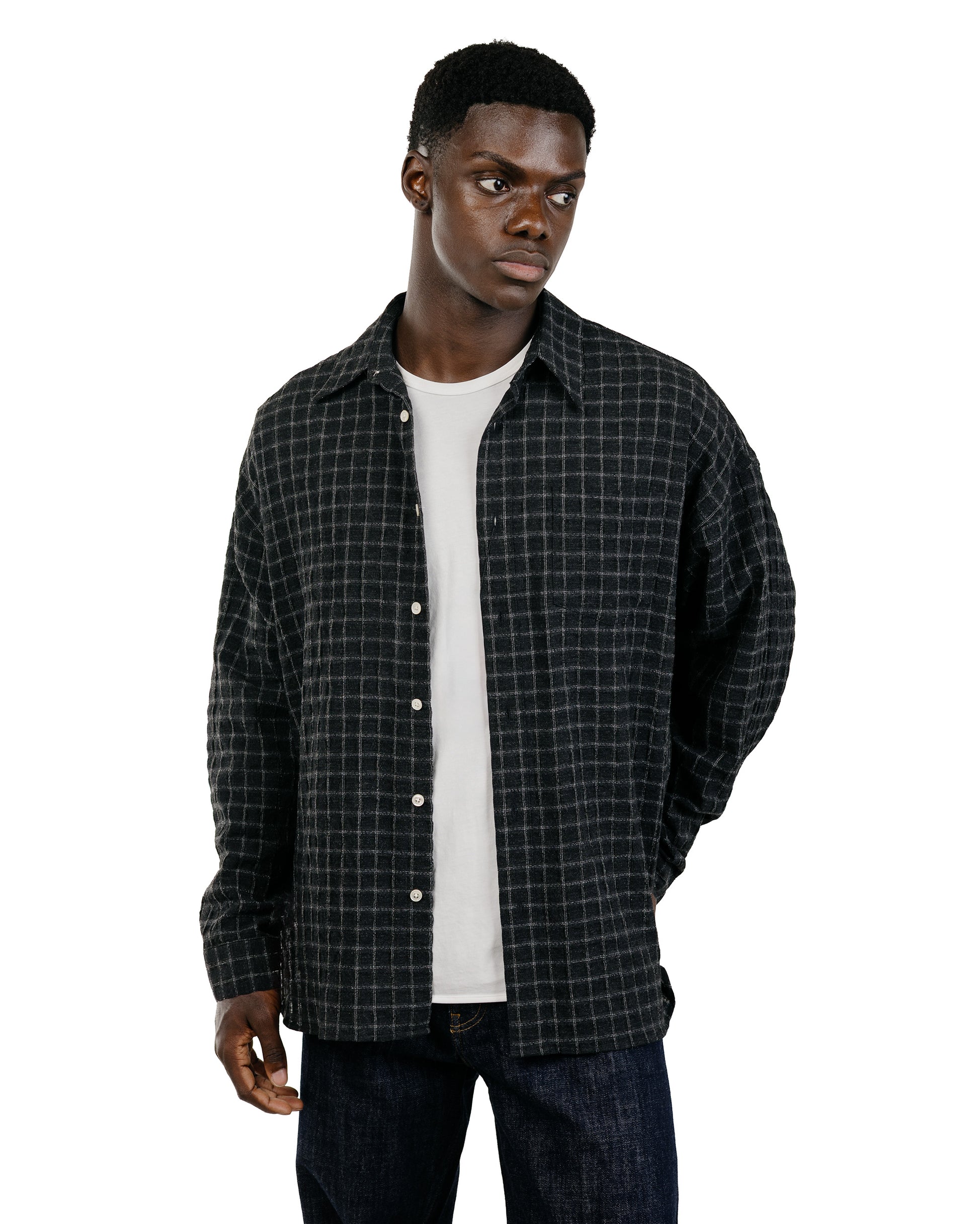 lost & found Sunflower Sunflower Stable Shirt Black