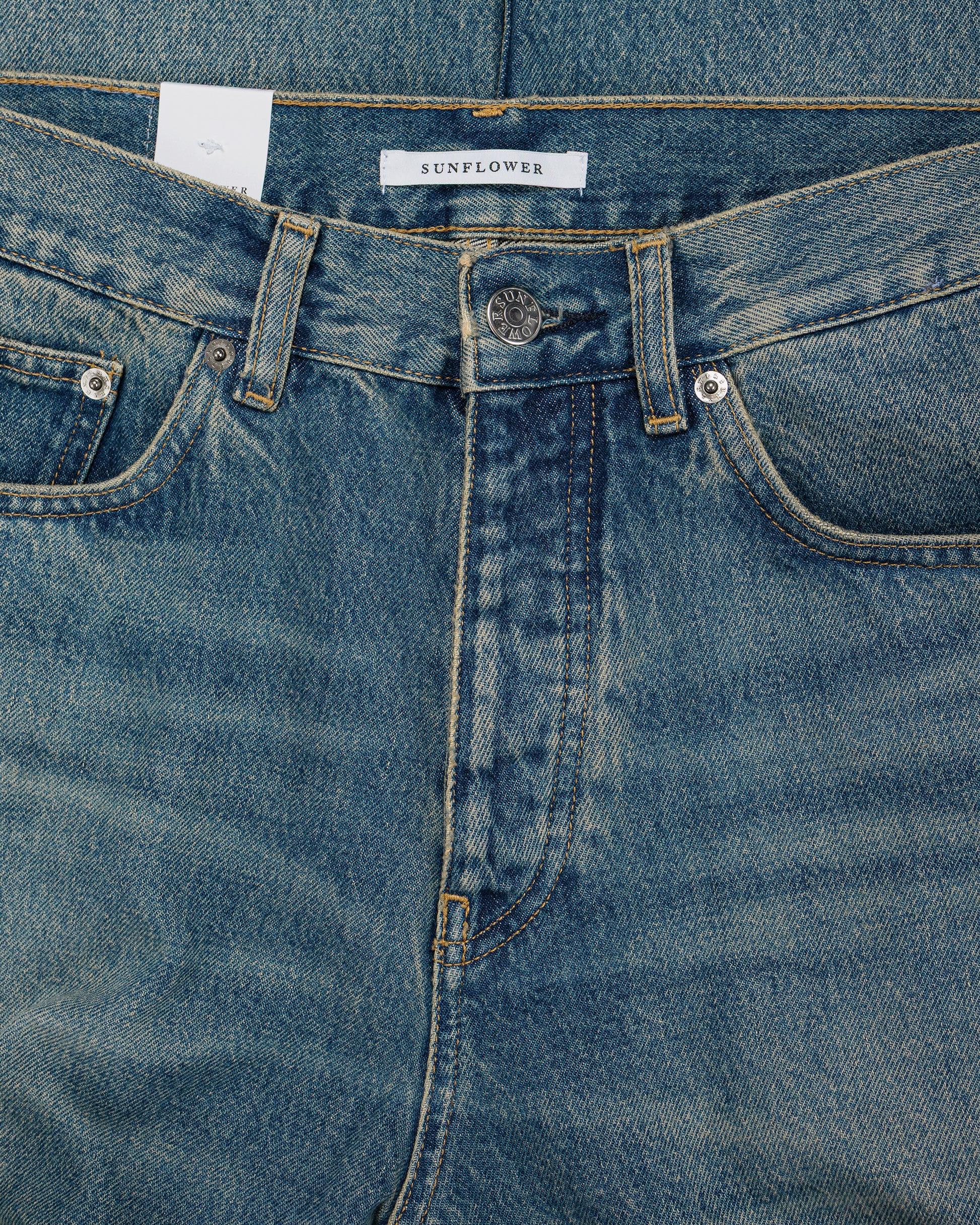 lost & found Sunflower Sunflower Standard Dark Blue Vintage