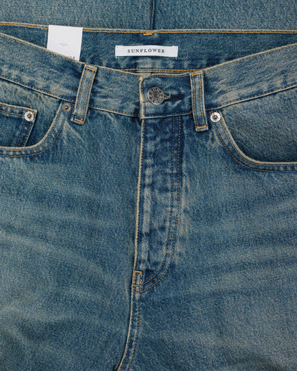 lost & found Sunflower Sunflower Standard Dark Blue Vintage