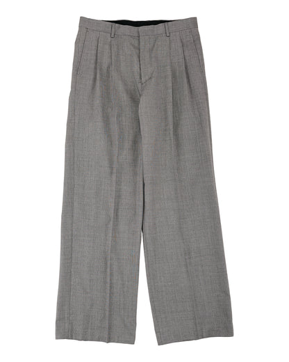 lost & found Sunflower Sunflower Wide Pleated Trouser 820 Grey Melange