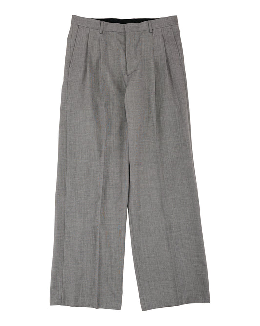 lost & found Sunflower Sunflower Wide Pleated Trouser 820 Grey Melange
