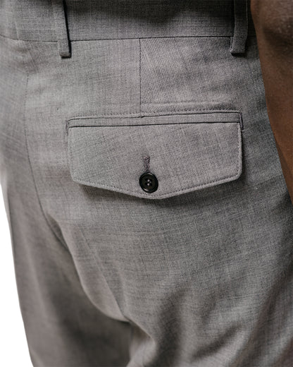 lost & found Sunflower Sunflower Wide Pleated Trouser 820 Grey Melange