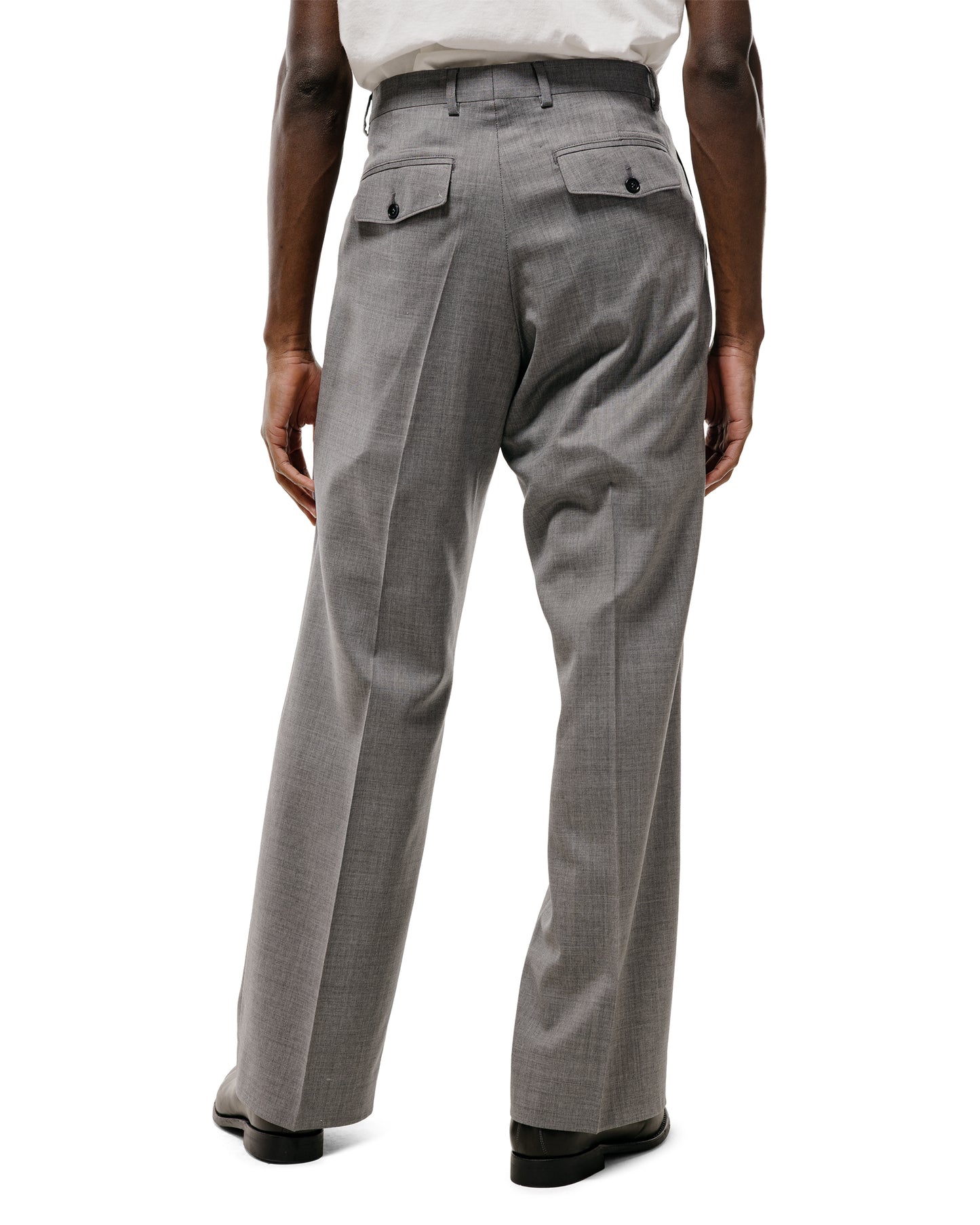 lost & found Sunflower Sunflower Wide Pleated Trouser 820 Grey Melange